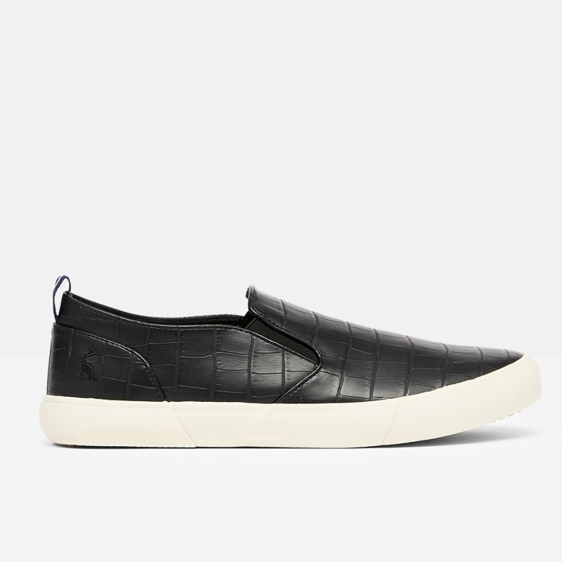 Joules Fay Slip On Trainer - Crocodile -1